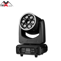 Nouveau Mini Laser Bee Eye 6x15W RGB 4-en-1 LED pour éclairage avec anneau Hola, contrôle DMX512 et IRC 95