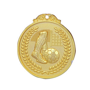 เหรียญกีฬาสีแดงสีขาวริบบิ้นเหรียญทองมีหูของข้าวสาลี - Product Image 5