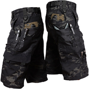 Estate Archon Outdoor <span class=keywords><strong>scarabei</strong></span> Casual Unisex ad asciugatura rapida pantaloni tattici stile americano in tela nera - Product Image 5