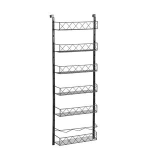 ตะกร้าเก็บของอเนกประสงค์แบบแขวนเหนือประตูตู้ ทำจากเหล็ก - Product Image 1