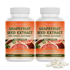 Cápsulas <span class=keywords><strong>de</strong></span> Extracto <span class=keywords><strong>de</strong></span> Semilla <span class=keywords><strong>de</strong></span> Pomelo con Fibra Digestiva, 500mg, Flora Intestinal y Bienestar Digestivo, Vegano, Certificado GMP, a Granel - Product Image 2