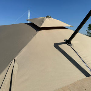 Sombrilla de doble capa superior, sombrilla cuadrada <span class=keywords><strong>rectangular</strong></span> romana para <span class=keywords><strong>patio</strong></span>, muebles de jardín para Parque, <span class=keywords><strong>patio</strong></span> trasero, <span class=keywords><strong>patio</strong></span>, hotel - Product Image 3