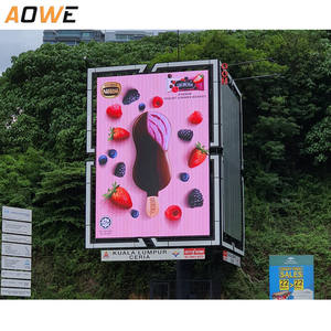 P6 P8 P10กลางแจ้งด้านหน้าการบำรุงรักษาโฆษณาอิเล็กทรอนิกส์ Fanless LED ป้ายคณะกรรมการเงียบ IP68ดิจิตอลเมทริกซ์หน้าจอแสดงผล - Product Image 2