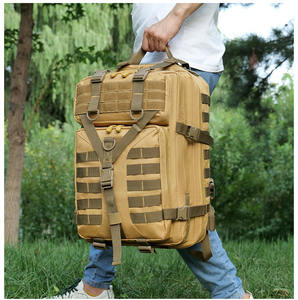 Sac à dos tactique de randonnée et d'escalade en plein air personnalisé, imperméable, 45L, avec système Molle, pour la gym - Product Image 6