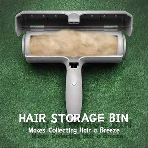 Spazzola di plastica potente di rimozione dei capelli dell'animale domestico per la toelettatura del cane e del gatto per il sofà del rullo ed il piccolo stile del tappeto per uso domestico - Product Image 3