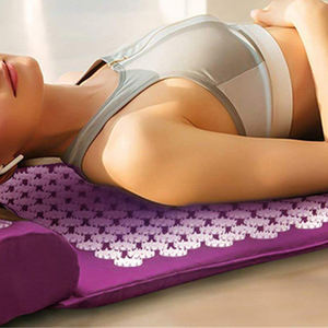 Premium Thuisgebruik Katoenen Lotus Spike Yoga & Acupressuurmat Custom Logo Voet Acupunctuur Massagemat - Product Image 6