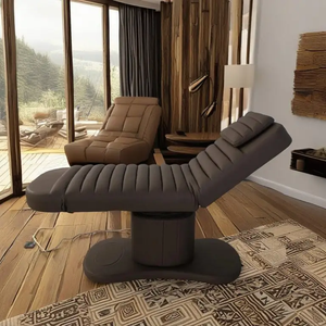 Luxury Modern Salon Furniture Pink Electric Eyelash Facial Bed Cosmetic Beauty Salon Chair for Sales - Product Image 1