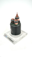 Cables eléctricos de voltaje medio de/15kv 3*35sqmm-3*400mm2 cubierta PE Material de aislamiento XLPE para aplicaciones eléctricas