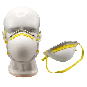 Cup Type Nose Dust Mask FFP1 Standard Face Anti Dust Disposable Face Dust Mask With Valve Respirator