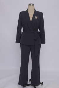 Trajes de Pantalón de Diseño Nuevo y de Alta Calidad para Mujeres de Negocios, Tallas Grandes - Product Image 4