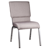 Chaise d'église connectée avec porte-livres chaise de banquet pasteur en métal conférence en tissu de bonne qualité à vendre