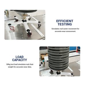 कार्यालय चेयर कैस्टर स्थायित्व परीक्षण मशीन घर कुर्सी पहिया धीरज परीक्षण उपकरण कार्यालय कुर्सी कैस्टर थकान परीक्षक थकान परीक्षक - Product Image 6