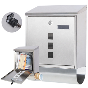 Cajas Fuertes Personalizables <span class=keywords><strong>con</strong></span> Cerradura de Llave, <span class=keywords><strong>con</strong></span> Características de Buzón y <span class=keywords><strong>Caja</strong></span> Metálica - Product Image 1