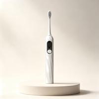 Brosse à dents électrique sonique à affichage LED, vente chaude d'usine, brosse à dents électrique pour adultes, idéale pour les voyages