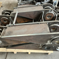 Service de fabrication de tôles métalliques pour structures industrielles en acier lourd, soudées, avec cadre en métal.