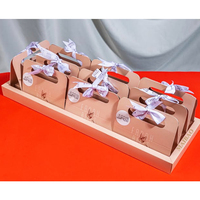 Neue Design Luxus Süßwaren Box benutzer definierte Griff Schokolade Verpackung Box Ramadan Eid Geschenk Süßigkeiten Keks Dessert Bäckerei Kuchen Box