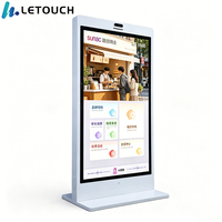 Kiosque de libre-service numérique IA avec écran tactile HD, terminal tout-en-un, lecteur de codes-barres, pour demandes, paiements et impressions en intérieur, aéroports et centres commerciaux