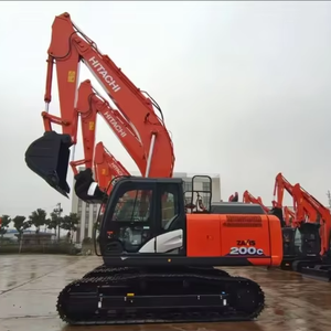 Excavadora de orugas multifunción japonesa Original usada Hitachi ZX200C alta eficiencia Hitachi ZX350 170 en buenas condiciones a la venta - Product Image 1