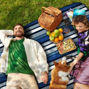 Vente en gros de sets de table pliables en tissu Oxford, portables et personnalisables, pour pique-niques et aventures en plein air - Product Image 6