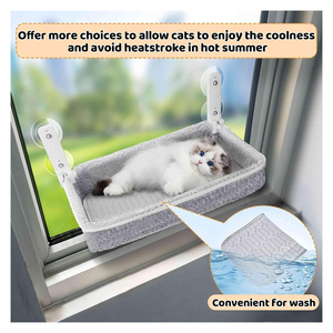 Struttura per arrampicata con amaca per gatto, - Product Image 3