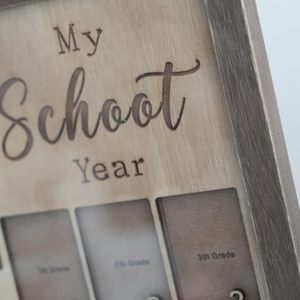 Trang trại gỗ đen mộc mạc cắt dán khung hình - Product Image 4