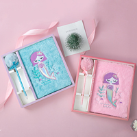 Diario esponjoso para niños, libreta de felpa con dibujos de animales y unicornios, regalo de promoción