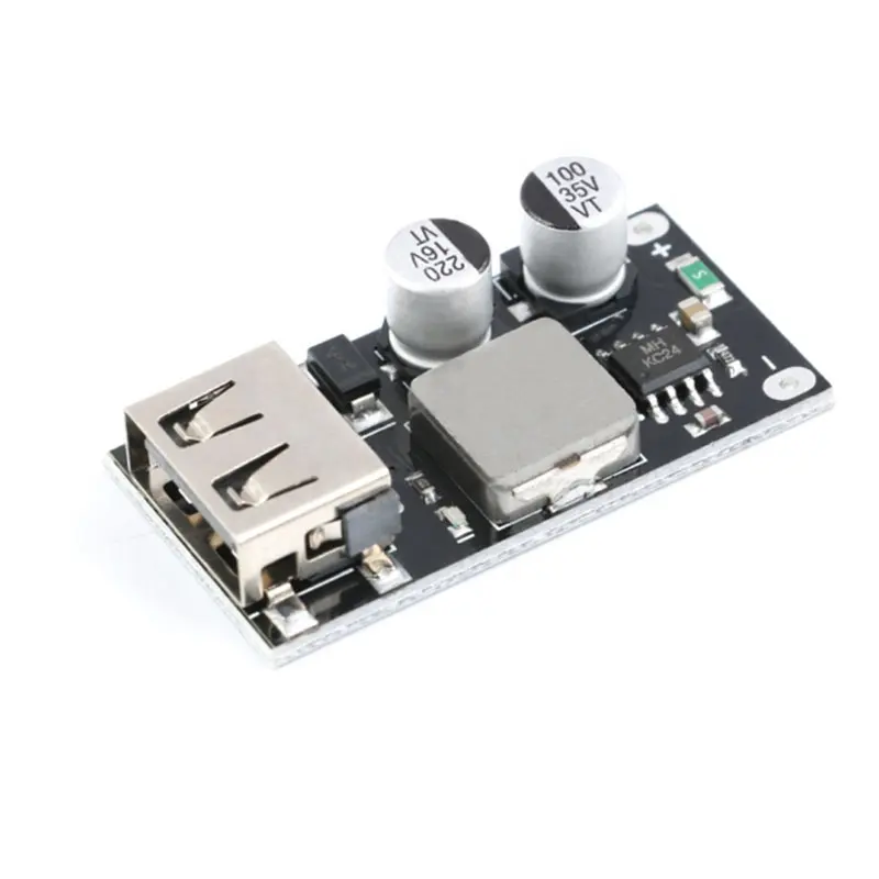 USB QC3.0 QC2.0 DC-DC Buck Converter Charging Step Down Module 6-32V 9V 12V 24VにFast Quick Charger Circuit Board 3V 5V 12V