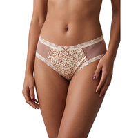 Braguitas de Encaje con Estampado de Leopardo OEM ODM para Mujer, Ropa Interior sin Costuras, Transpirable, de Cintura Media, Lencería Sexy