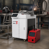 Soudeuse laser portative, machine de soudage à fibre optique 3000W, équipement de fabrication métallique 3 en 1 (coupe, nettoyage)