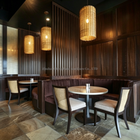 Solution Complète de Mobilier de Café : Banquettes Modulables pour Restaurants, Fourniture Directe Usine, Couleurs Personnalisables
