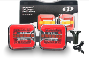<span class=keywords><strong>Feux</strong></span> <span class=keywords><strong>arrière</strong></span> de <span class=keywords><strong>remorque</strong></span> <span class=keywords><strong>sans</strong></span> <span class=keywords><strong>fil</strong></span> à LED et <span class=keywords><strong>feux</strong></span> de voiture avec montage magnétique 12V Modèles les plus vendus en Europe et en Amérique - Product Image 4