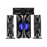 Sistema de Cine en Casa de Alta Gama UF-DC6031 X-BASS BT FM SD AC/DC, Sistema de Altavoces Multimedia 3.1 HI-FI