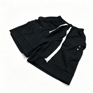 Shorts d'été décontractés pour hommes, style Hip-Hop, en coton épais de qualité supérieure, 100 % coton, pour la saison sportive - Product Image 2