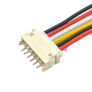 Conector de terminal de 8 pines resistente a la temperatura, tipo patch, paso ZH1.5mm, horizontal, conector de 1.5mm. - Product Image 2