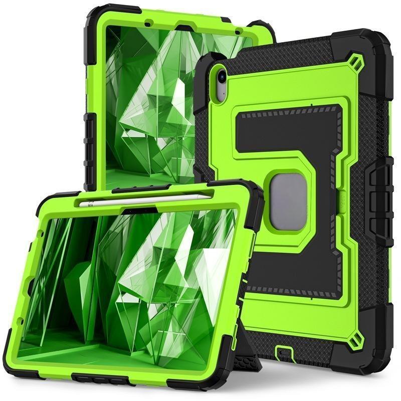 Black, yellow, green