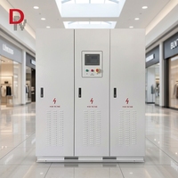 Régulateur de tension automatique triphasé AC Deming 300 kVA, efficacité 98 %, interface à écran tactile