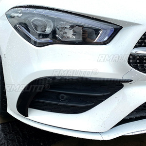 สำหรับ Mercedes Benz CLA-Class C118 CLA200 260 2020+ ชุดแต่งสปอยเลอร์กันชนหน้าแบบ Wind Knife พร้อม Air Blade และ Splitter ด้านข้าง อุปกรณ์ตกแต่งรถยนต์ - Product Image 4