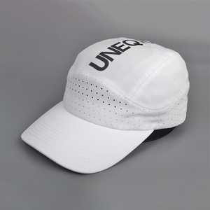 Running Laser Cut Hole 5 Panel Cap No estructurado Impermeable Verano Secado rápido Sun Hiking <span class=keywords><strong>Camper</strong></span> Sports Cap - Product Image 4