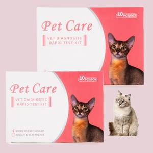 Équipement de diagnostic vétérinaire Kit de <span class=keywords><strong>test</strong></span> de parvovirus Feline Mypoplasma Haemofelis Ag <span class=keywords><strong>test</strong></span> MH <span class=keywords><strong>Test</strong></span> rapide Para Gato - Product Image 4