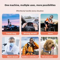 Cámara Deportiva WiFi CMOS 720p HD Magnética, Portátil, para Viajes, Mascotas, Perros y Gatos, Grabación de Vídeo, Venta al Por Mayor de Fábrica