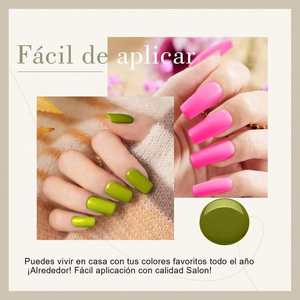 Ensemble de 12 vernis à ongles en gel GAOY, gel coloré UV LED pour nail art, à retirer par trempage - Product Image 2