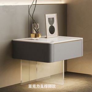 Nouvelle table de <span class=keywords><strong>chevet</strong></span> suspendue en dalle de roche intelligente de chambre italienne Table de <span class=keywords><strong>chevet</strong></span> en bois massif Table de <span class=keywords><strong>chevet</strong></span> - Product Image 6