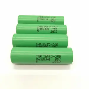 Batería de litio 18650 de alta calidad 3,7 V 25R 2500mAh batería de iones de litio recargable para herramientas electrónicas