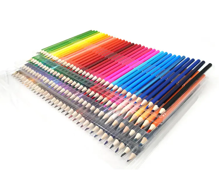 Wholesale Colored Set Rainbow Multi Colour Colored+Pencils for Kids Wooden Color Pencil