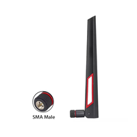 Antenne de signal de routeur double bande 2.4g 5g 5dbi, répéteur de signal omnidirectionnel, récepteur, antenne Wifi omnidirectionnelle