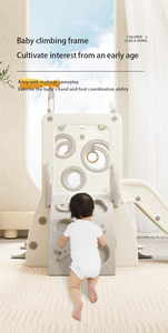 Kids 7-in-1 Multi-functional <strong>Slide</strong> &amp; Swing Set <strong>Toddler</strong> Climbing Frame for Indoor Playground Children Sliding Toys - Product Image 2