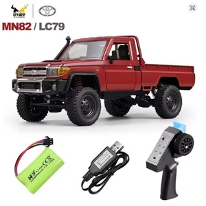 Camion RC tout-terrain MN82S MN82T MN82PRO MN82 1:12 4x4 avec télécommande 2.4G, batterie 2600mAh, 60 minutes d'autonomie, câble USB - Product Image 6