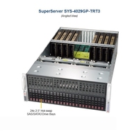 Serveur GPU Supermicro 4029GP-TRT 4U en rack pour l'informatique haute performance et l'apprentissage profond