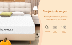 <span class=keywords><strong>Matelas</strong></span> en mousse à mémoire de forme pour lit king size, base renforcée haute <span class=keywords><strong>densité</strong></span>, durable, stabilité à long terme - Product Image 6