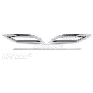 3 uds difusor de parachoques trasero alerón de salida de aire cubierta de tira de escape embellecedor para Volkswagen para VW <span class=keywords><strong>Polo</strong></span> MK6 <span class=keywords><strong>Polo</strong></span> Plus <span class=keywords><strong>2018</strong></span> 2019 20 + - Product Image 6